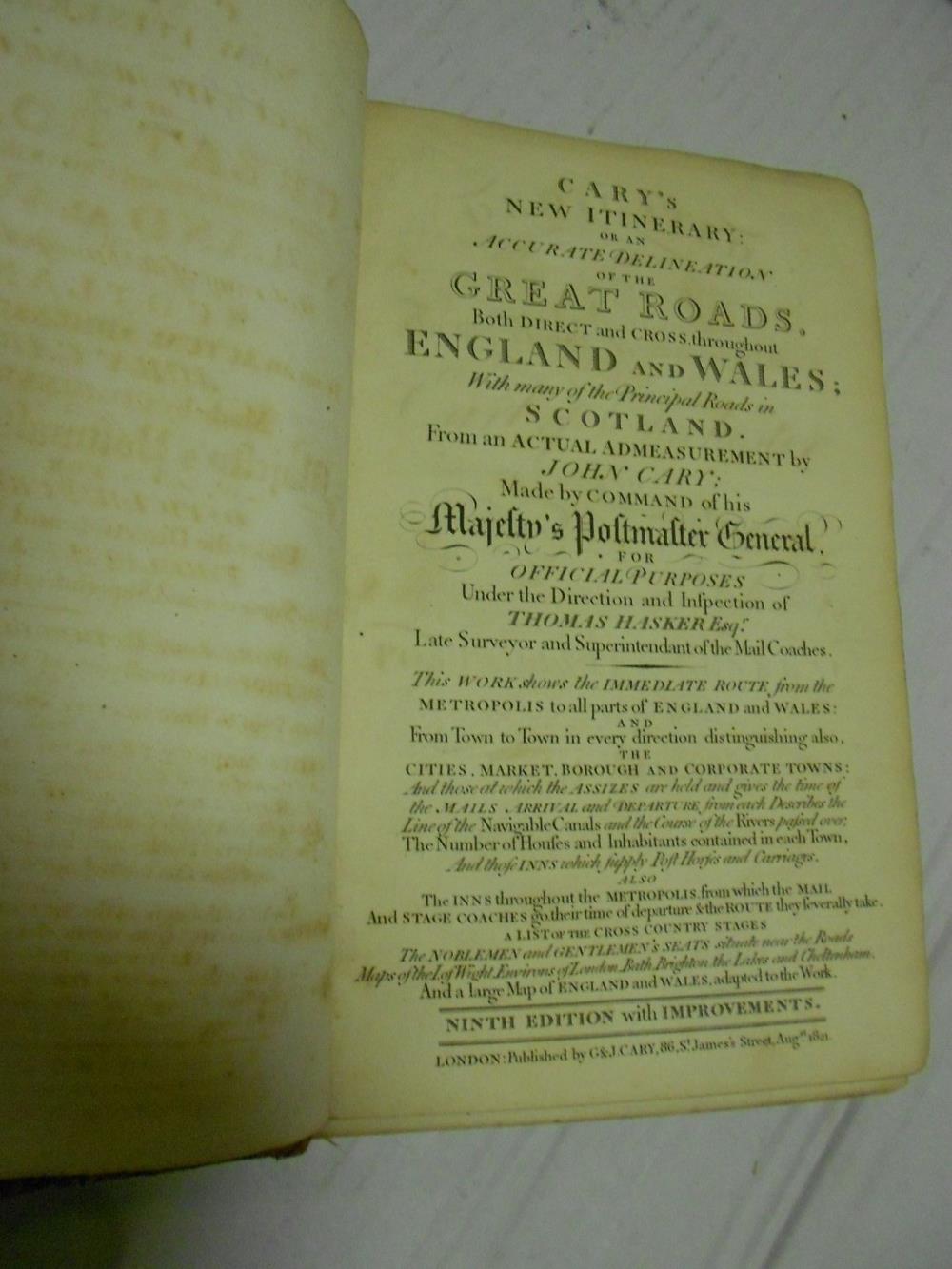 OGILBY (John) and John SENEX An Actual Survey of all the Principal Roads of England and Wales, - Image 5 of 5