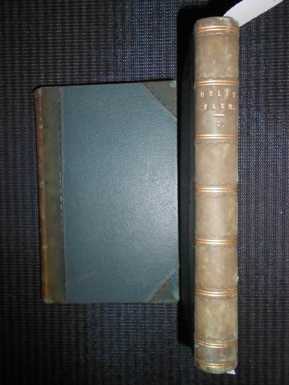 Bindings. KIPLING (R) Works, 16 vols, c.1900, 8vo; THACKERAY (W) Works, 13 vols.; TROLLOPE (A) Orley - Image 3 of 5