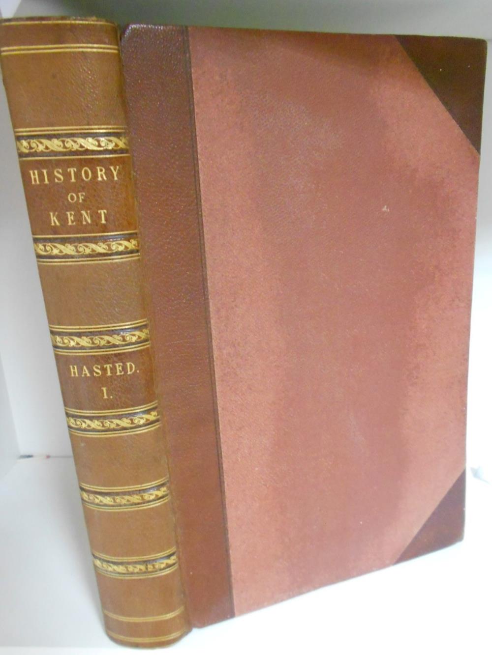 HASTED (Edward) The History and Topographical Survey of the County of Kent, first edition, in 4 - Image 2 of 5