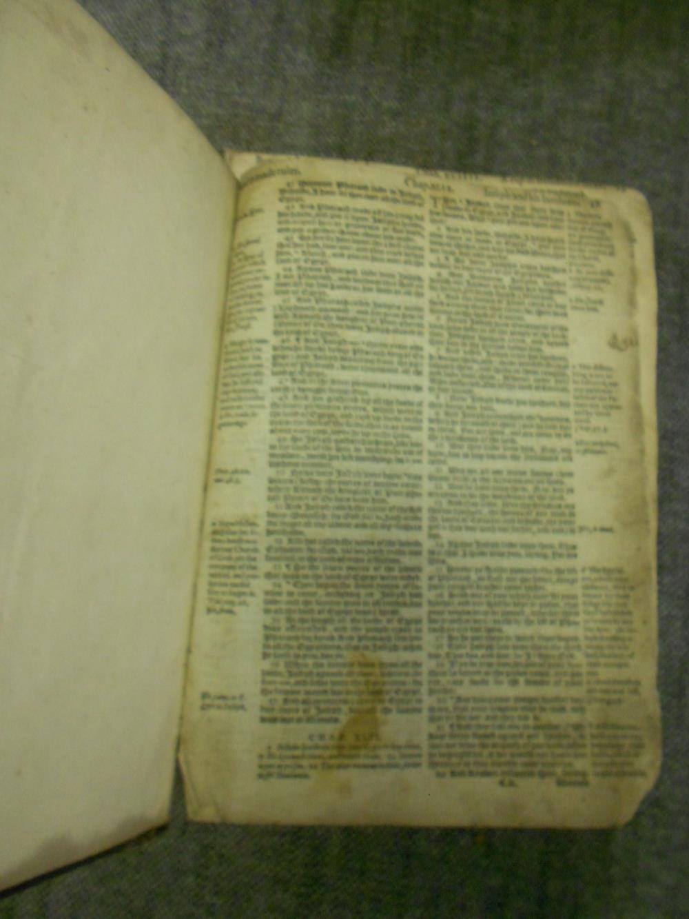 Book of Common Prayer, 1662 or later, black letter, folio in sixes, defective (incomplete), - Image 2 of 5