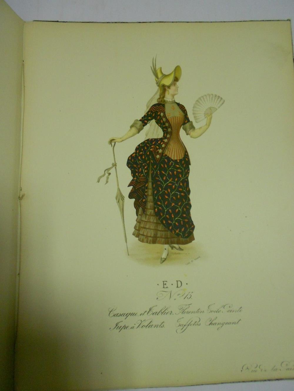 Costume plates. GREVIN (A) Costumes de Fantasie pour un Bal Travesti, Paris c.1880, 24 hand coloured - Image 8 of 8