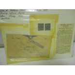 Stamps, mixed 20th century, including early air mail, Cygnus Flying Boat crash 1937 at Brindisi