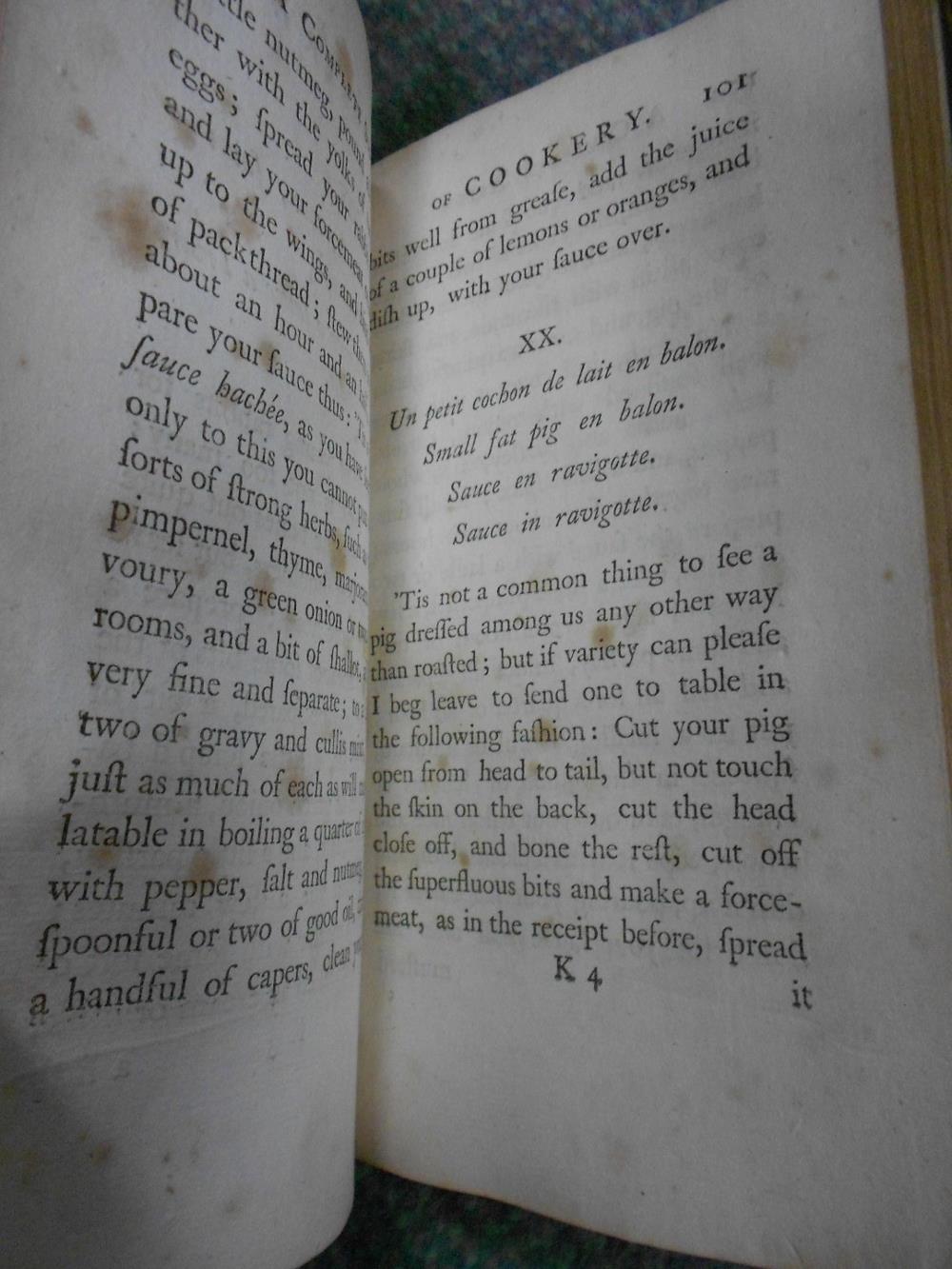 Cookery. EATON (Mary) The Cook and Housekeeper's Dictionary, Bungay 1822, 8vo, plates, double - Image 3 of 7