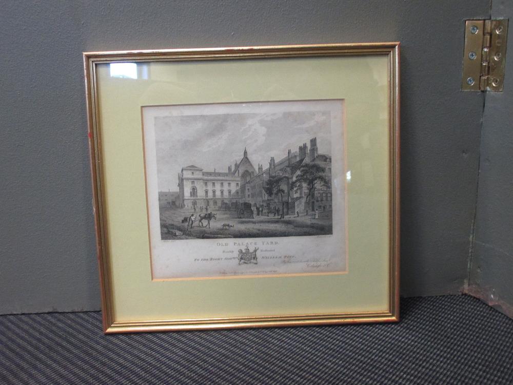 A collection of Academic coloured engravings including Ackermann's College Gowns, framed and - Image 7 of 8