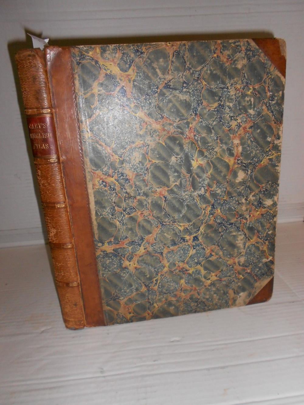 CARY (John) Cary's New and Correct English Atlas, 1787, 4to, engraved title and dedication, 46