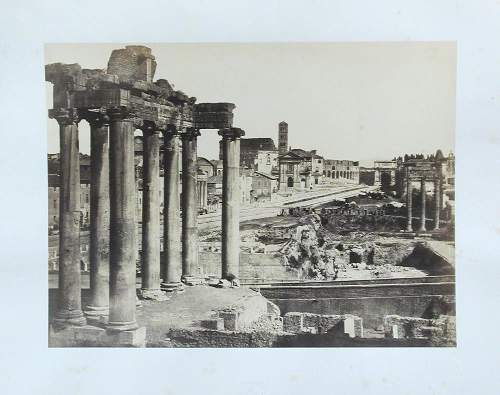 MACPHERSON (Robert, 1811-1872) Photographs of Rome, folio of sixteen mounted views with numbered