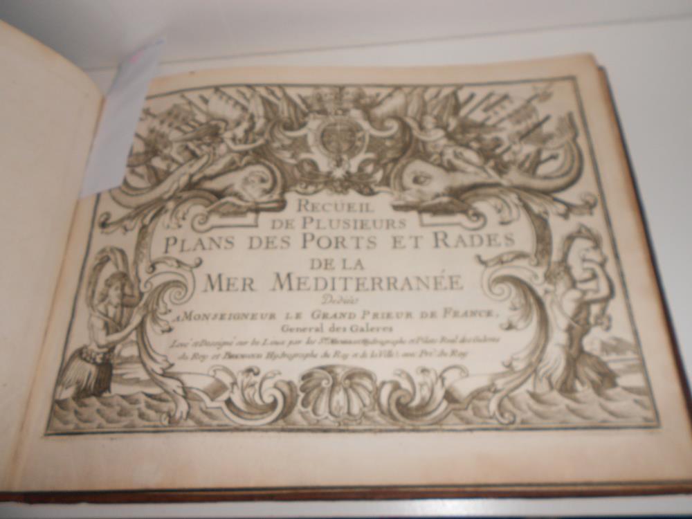 [AYROUARD, (J)] Recueil de Plusieurs Plans des Ports et Rades de la Mer Mediterranee, no date, circa - Image 3 of 4