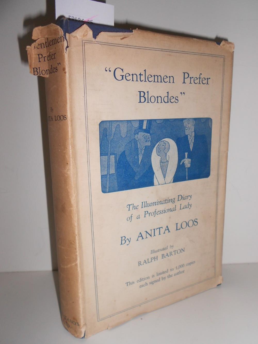 LOOS (Anita) "Gentlemen Prefer Blondes". The Illuminating Diary of a Professional Lady, limited to - Image 2 of 5