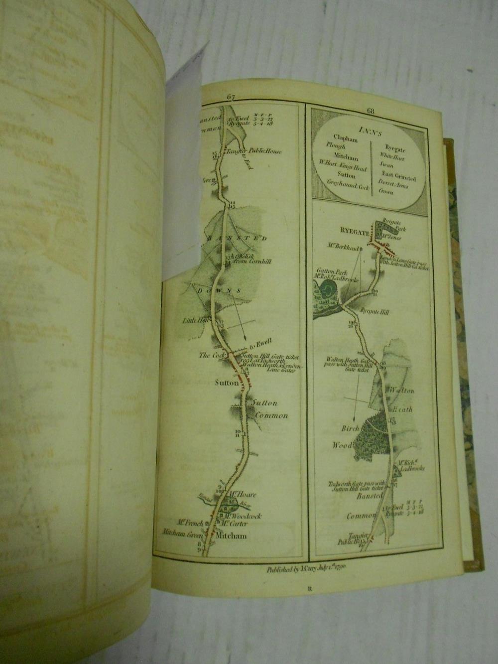 CARY (John) Survey of the High Roads from London to.., Scale one Inch to a Mile, London: for J. - Image 3 of 4