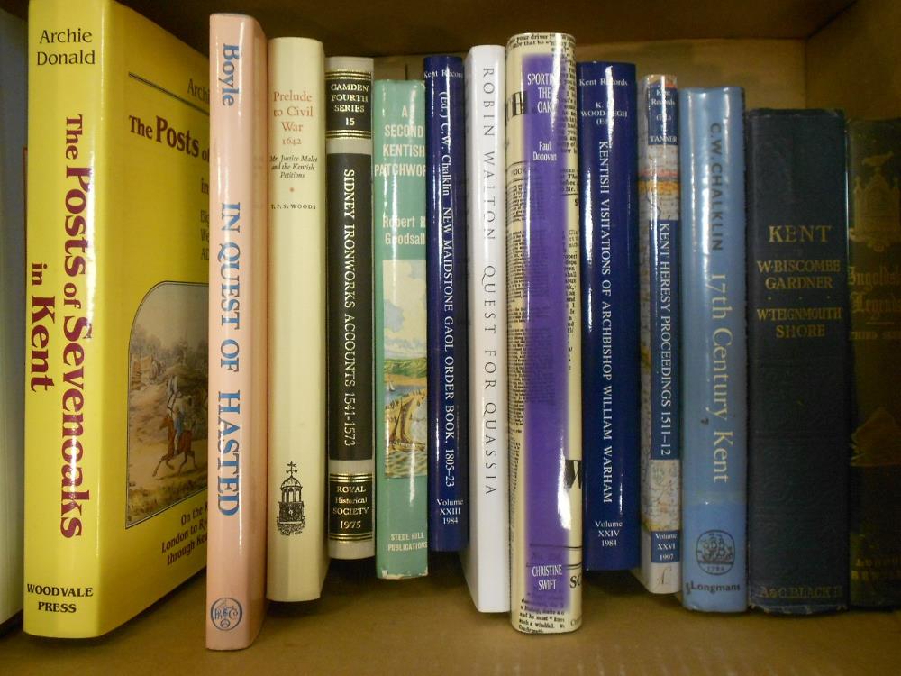 Kent. Collection of historical references, including Victoria County History series (3 vols. in