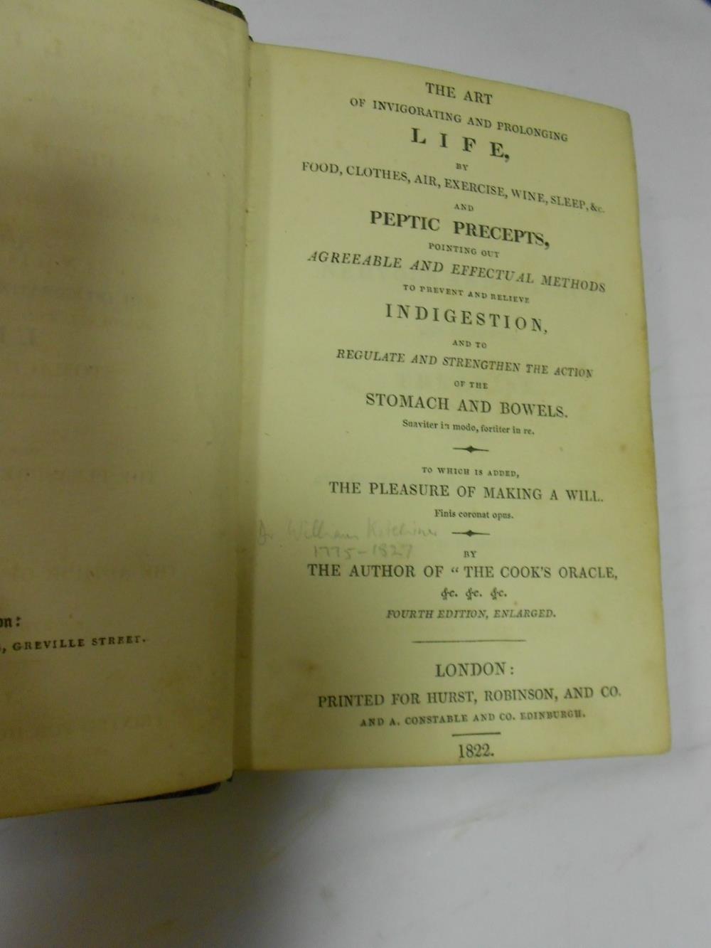 Cookery. Six 19th century cookery books, 8vo or 12mo, by Mrs Rundell, M. Donovan (Lardner's - Image 2 of 3