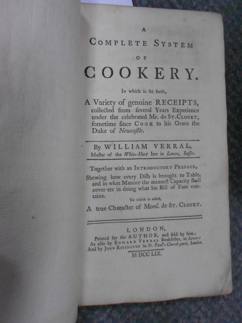 Cookery. EATON (Mary) The Cook and Housekeeper's Dictionary, Bungay 1822, 8vo, plates, double - Image 2 of 7