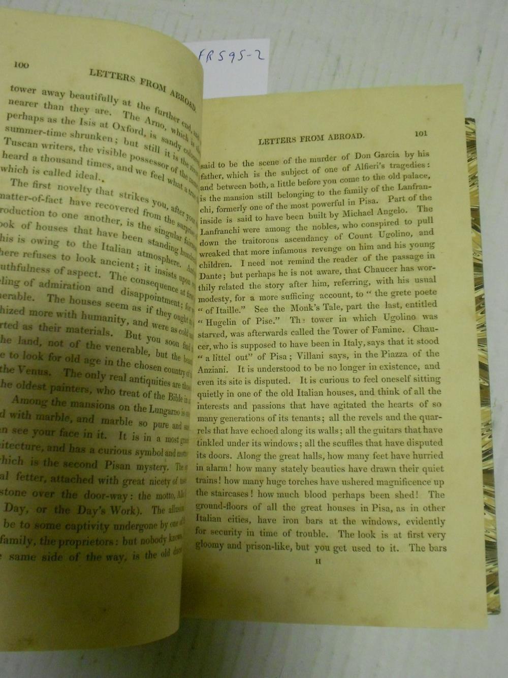 HUNT (Leigh) The Liberal, Verse and Prose from the South, 2 vol. in one, London 1822-23, 8vo, - Image 3 of 4