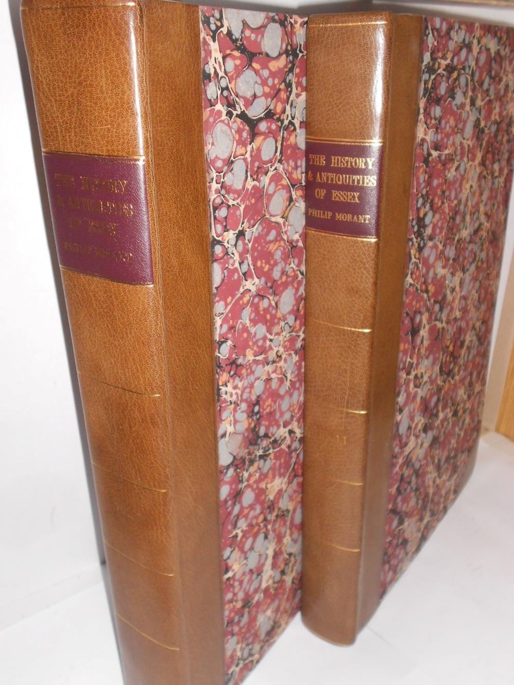 WITHDRAWN  MORANT (Philip) The History and Antiquities of Essex, 2 vols. Chelmsford 1816, folio, fol - Image 4 of 7