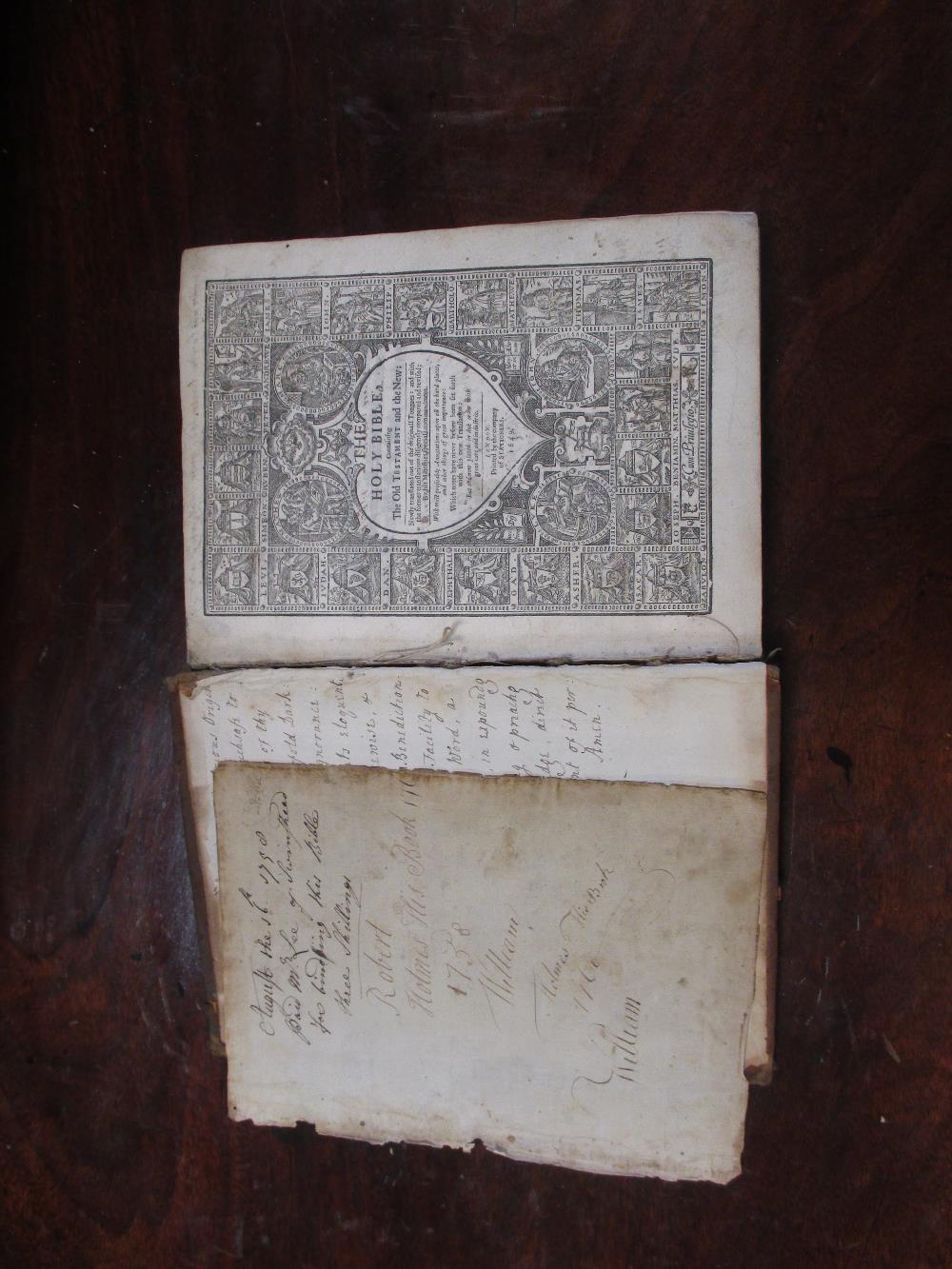 Bibles and Prayer Books. Oxford 1675, small 4to, incomplete; another for Robert Barker, London 1642, - Image 11 of 11