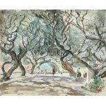 § Russell Sidney Reeve (British, 1895-1970) A Portfolio of watercolours and drawings and Russell