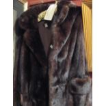 A mink fur coat