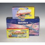 A quantity of boxed toys to include a Corgi Classics Chipperfield Circus Fodden Tank Trailer with