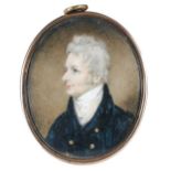 English School (19th Century) A group of five 19th century portrait miniatures and one photograph,