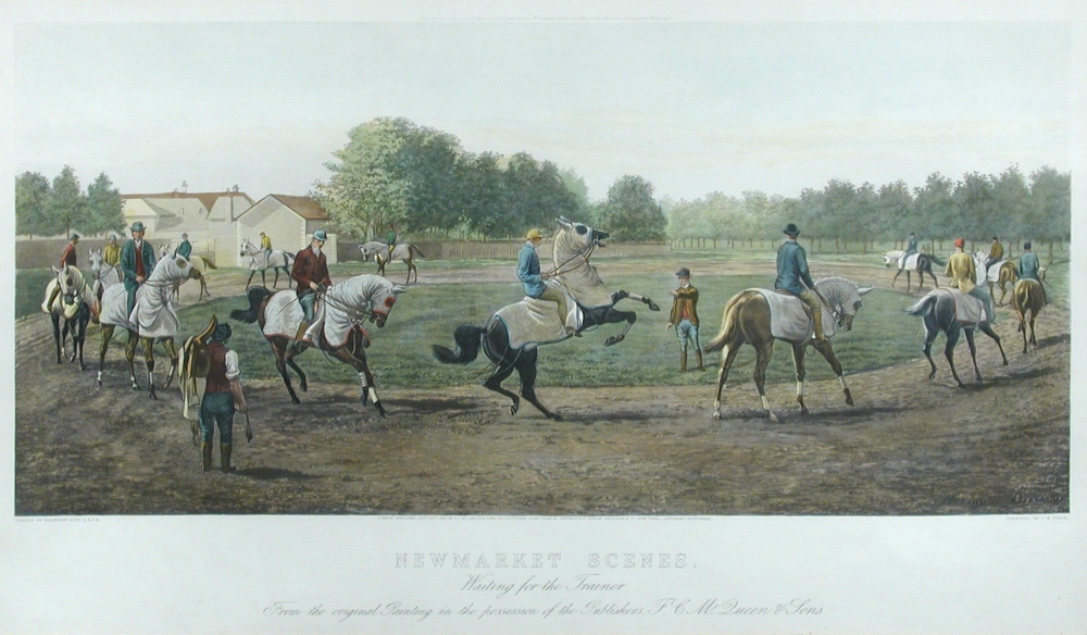 C R Stock, after Harrington Bird, ARCA Waiting for the Trainer; The Trial; The Morning Gallop; and - Image 2 of 17