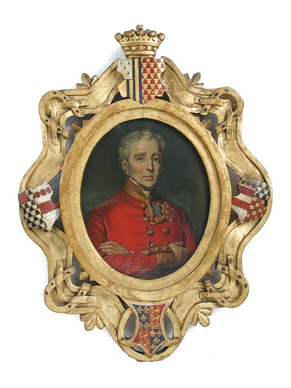 English School (19th Century) Portrait of the 1st Duke of Wellington, KG, GCB, GCH, PC, FRS (1769-