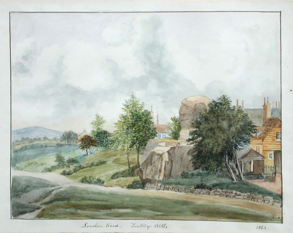 Charles Thrupp (British, 19th Century) London Road, Tunbridge Wells, Kent, 1863; and Tunbridge Wells - Image 2 of 10