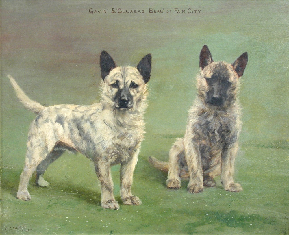 § Frances Mabel Hollams (British, 1877-1963) "Gavin" and "Cluasag Beag" or "Fair City" - a pair of