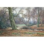 Frederick Golden Short (British, 1863-1936) The New Forest signed lower left "F Golden Short"