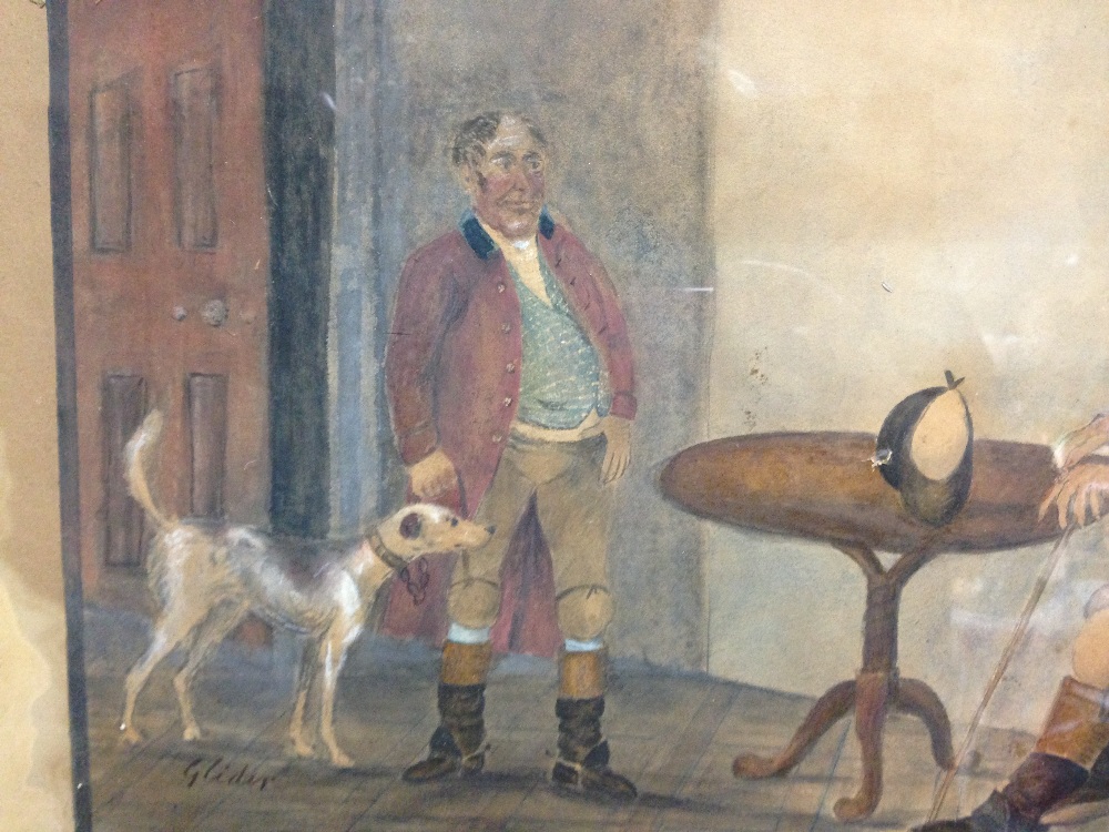 English Primitive School (late 18th Century) "The King of Sportsmen", Hugo Meynell Esq, Master of - Image 4 of 8