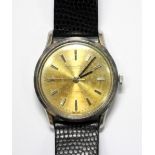 By International Watch Company - a gentleman's steel cased automatic wristwatch, circa 1960,