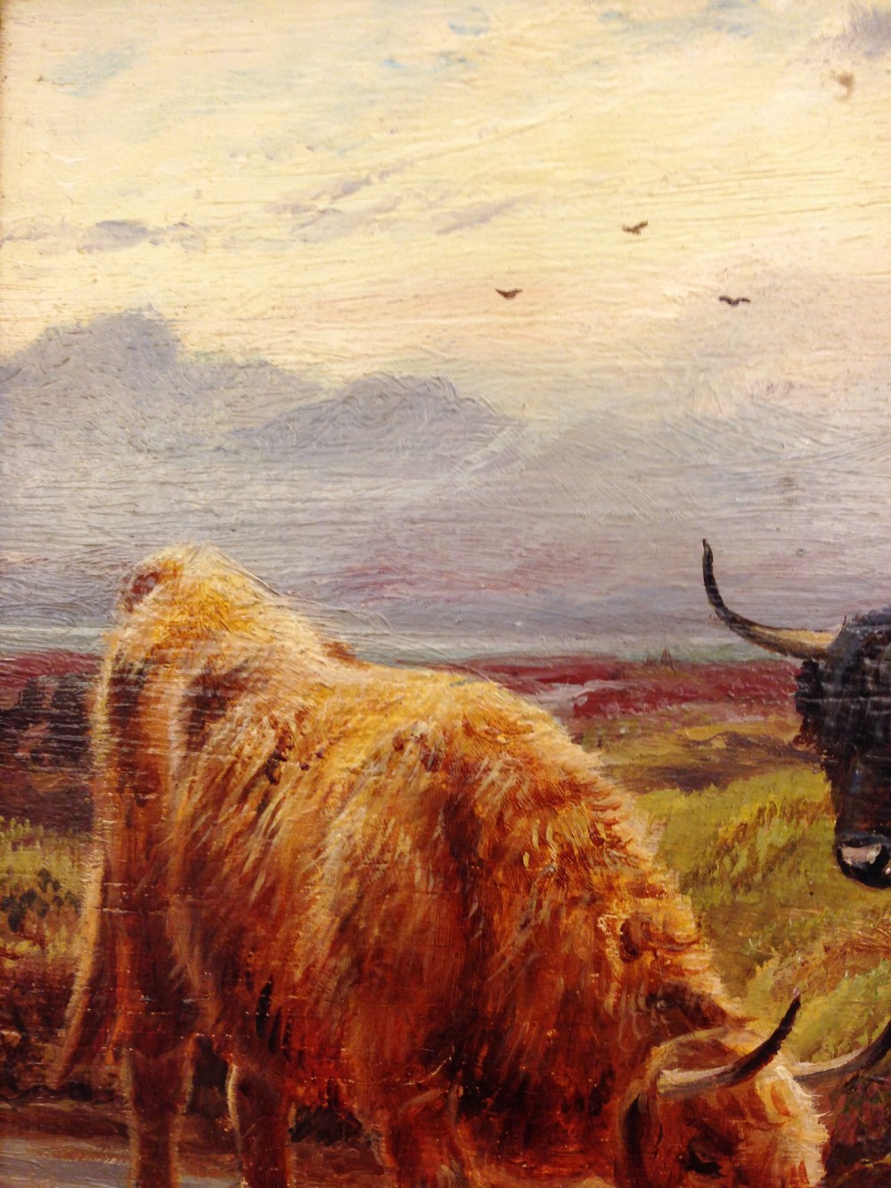 Robert Watson (British, 1865-1916) Highland Cattle signed and dated lower right "R Watson 1887" with - Image 4 of 6