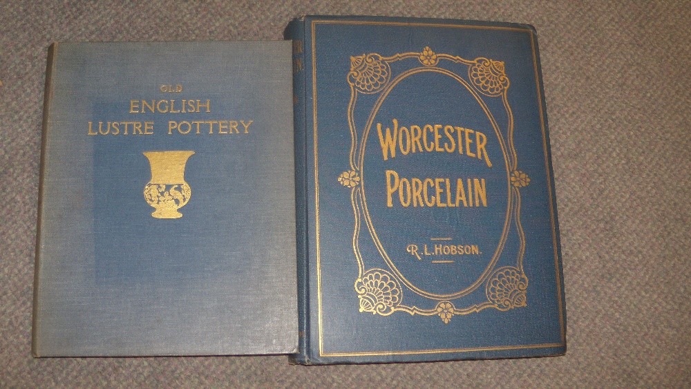 Eleven volumes on British ceramics, WD John, Nantgarw, 1948, Swansea, 1958 and Old English Lustre - Image 2 of 2