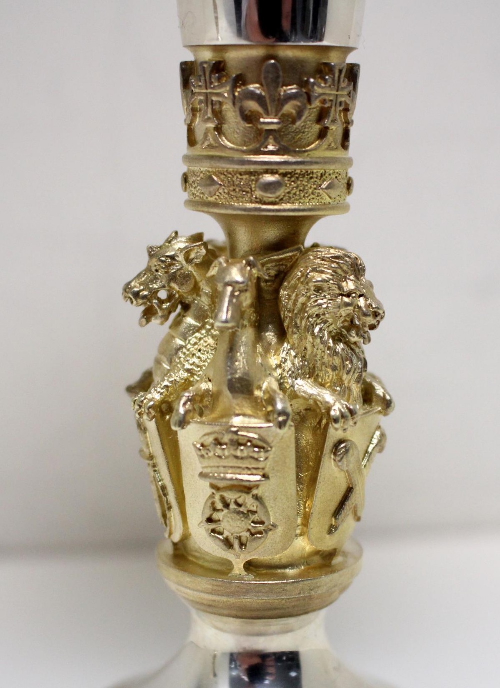 The King's College Chapel Goblet, a pair of goblets designed by Hector Miller and Tim Minett for - Image 3 of 6