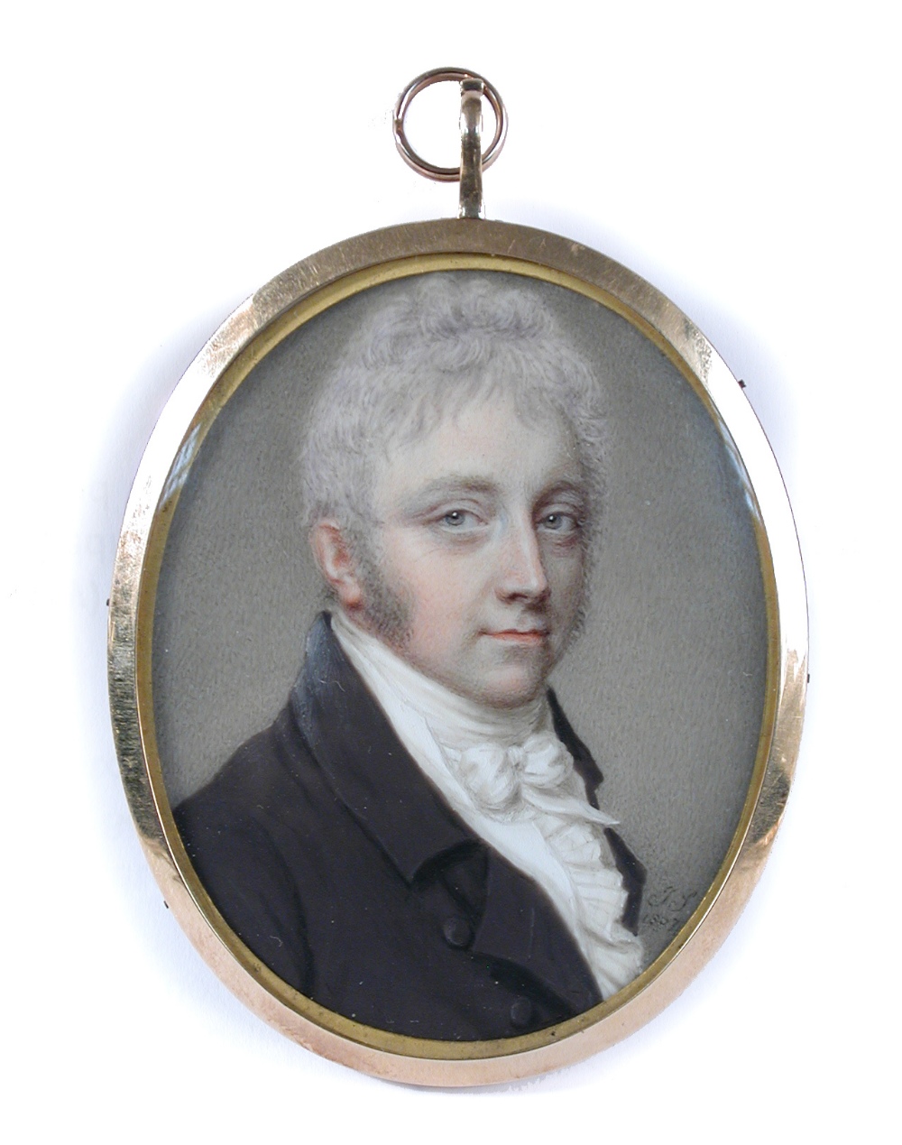 John Smart (British, 1741-1811) Portrait miniature of a Gentleman, traditionally thought to be