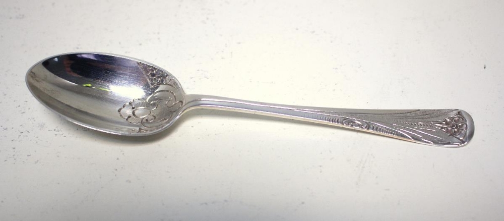 A late Victorian silver porringer and spoon, the porringer by James Wakely & Frank Clarke Wheeler, - Image 4 of 5