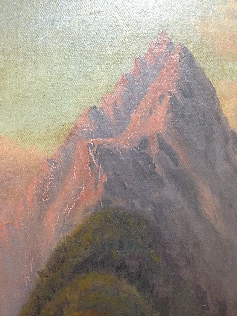 Ernest Arthur Chapman (New Zealand, 1847-1945) View of Mitre Peak, Milford Sound, New Zealand signed - Image 3 of 9