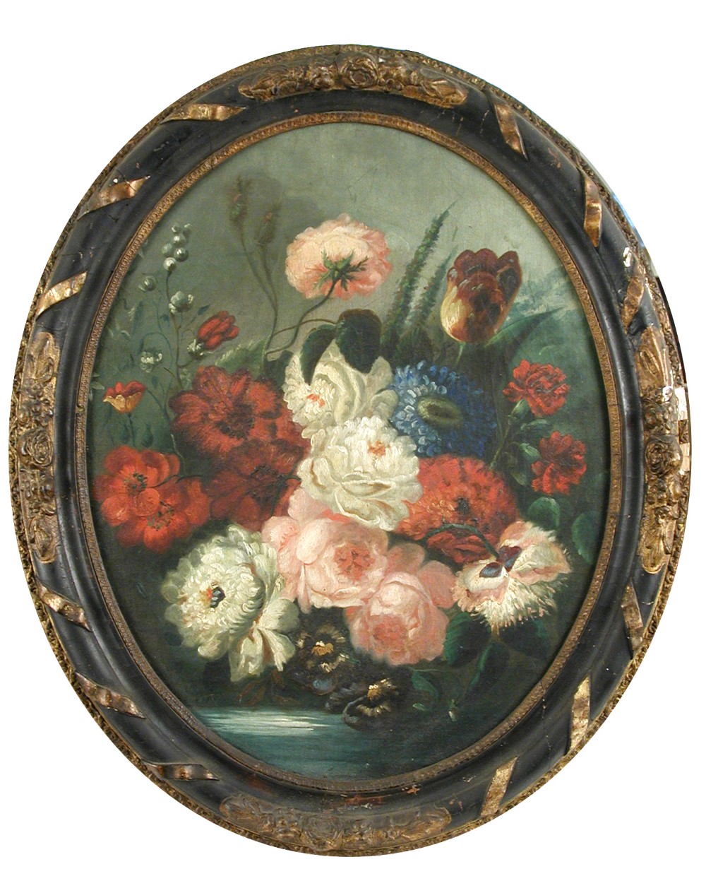 Manner of Margherita Caffi (Italian, 1650-1710) Still lifes of anemone, peony, roses, pansy, - Image 2 of 14