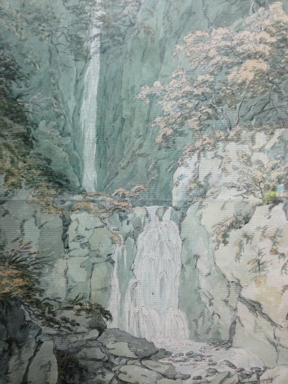 *Amended Description* James Ward, RA (British, 1769-1859) The Cascade inscribed along the top - Image 3 of 6