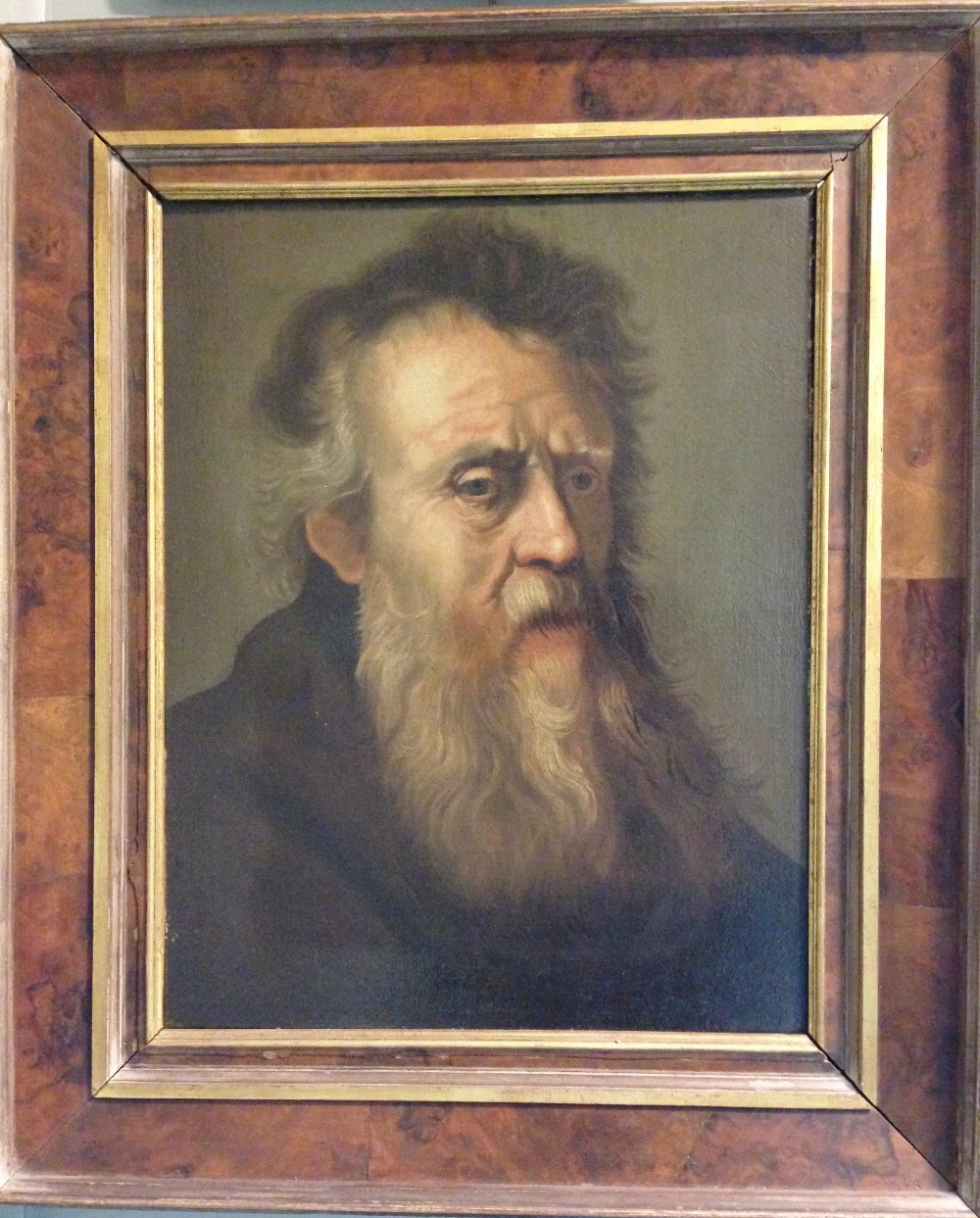 Dutch School (18th-19th Century) Portrait of a bearded man oil on canvas 46 x 36cm (18 x 14in) Lined - Image 2 of 8