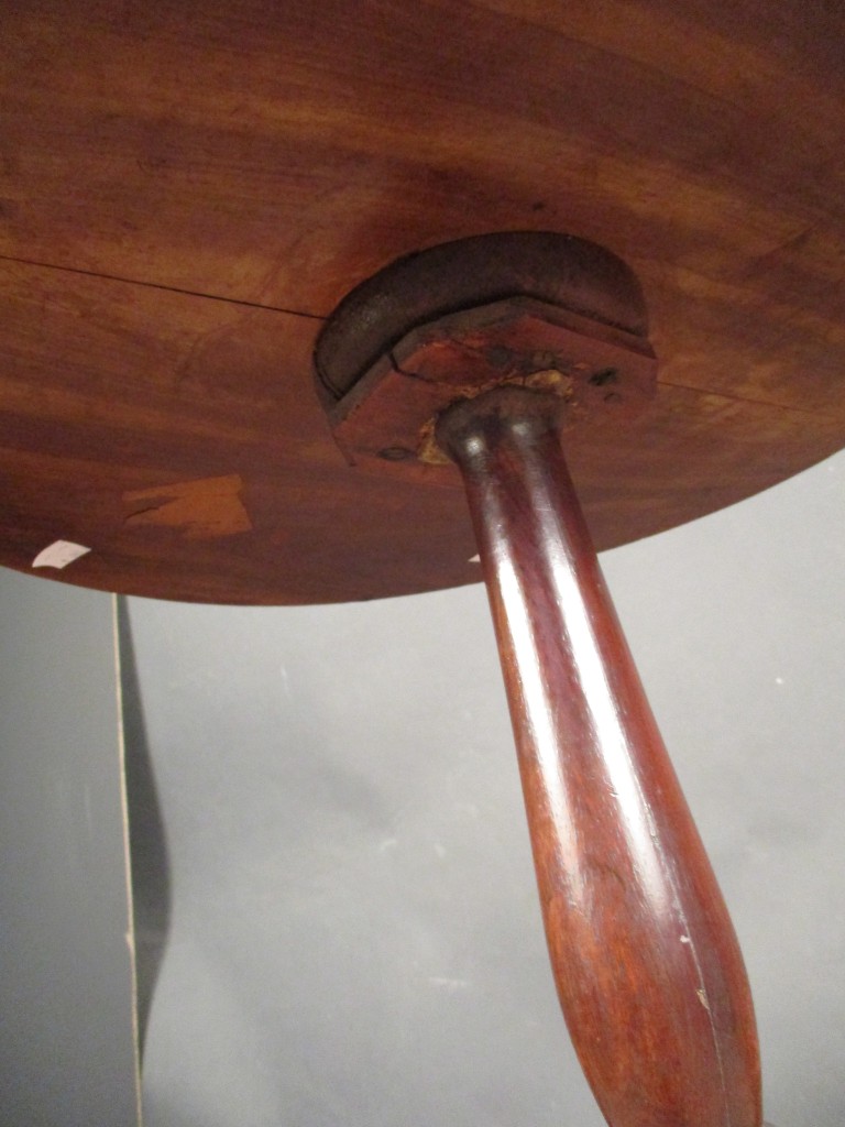 A late Regency coromandel wood pedestal occasional table, with radiating specimen wood inlaid - Image 2 of 4