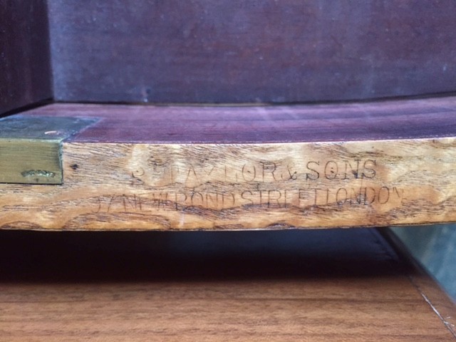 A Victorian figured ash pedestal desk, stamped Taylor & Sons, New Bond Street, London, of serpentine - Image 2 of 6