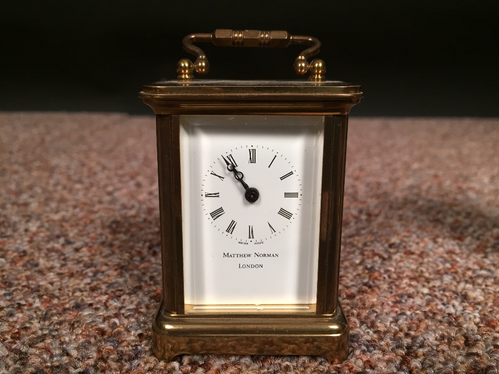 A small gilt brass oval carriage timepiece by Henri Jacot, circa 1890, with silvered 2.5cm (1in) - Image 2 of 6