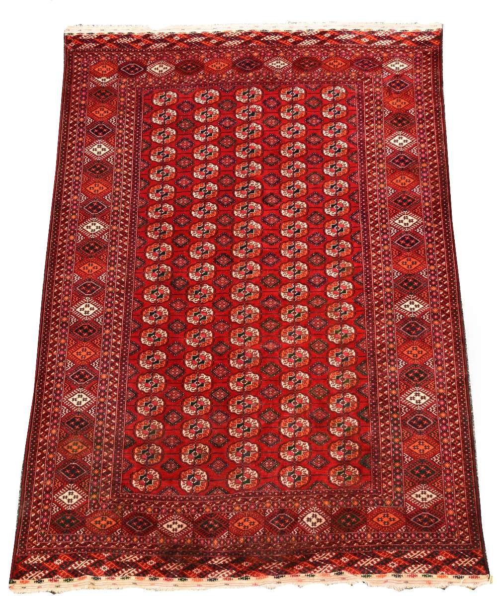 A Russian Tekke 210 x 333cm (82 x 130in) Strong rich colours and good levels of pile