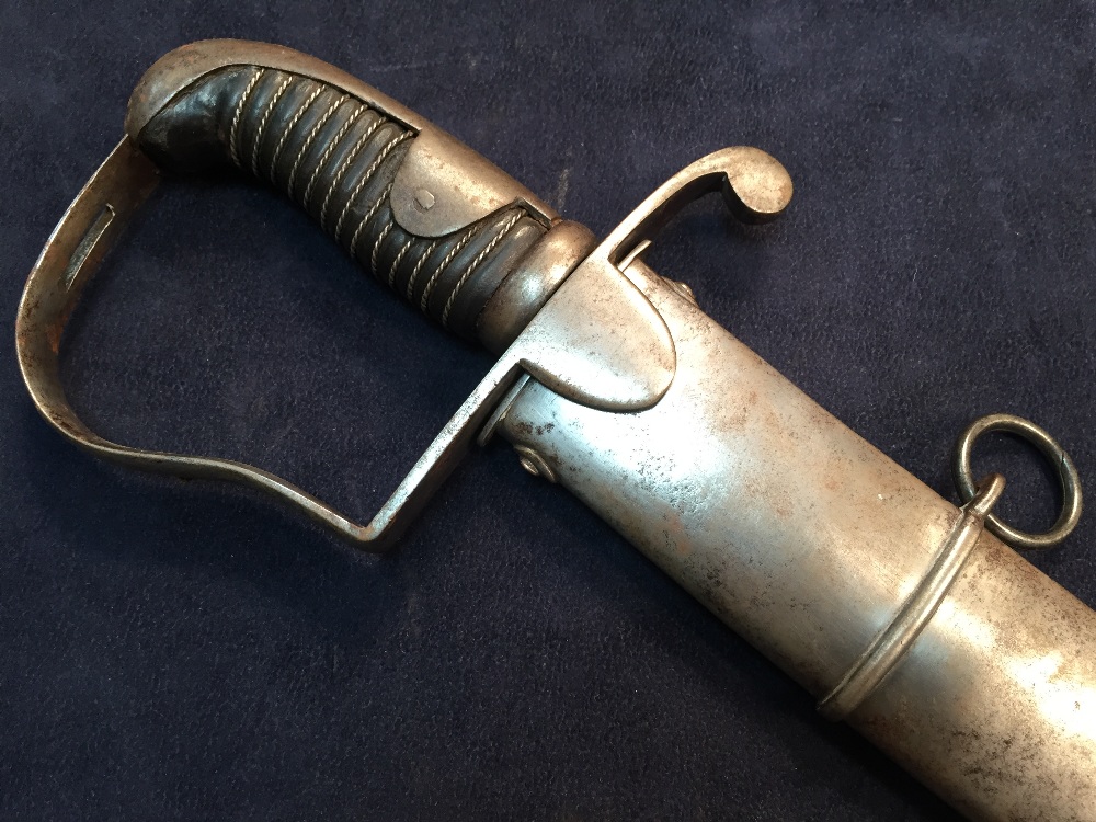 A 19th century 1796 pattern light cavalry sabre by Osborn, marked 'Osborn's Warranted' within an