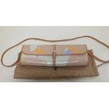 A Louis Vuitton limited edition Vernis mulit-colour clutch bag, with adjustable shoulder strap and