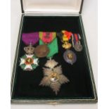 Medals: Iranian Order of the Lion and Sun; Belgian Order of Leopold II (Civil) - Grand Officer's