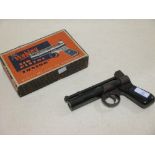 A Webley junior air pistol, series two, boxed