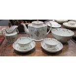 A Newhall porcelain tea set