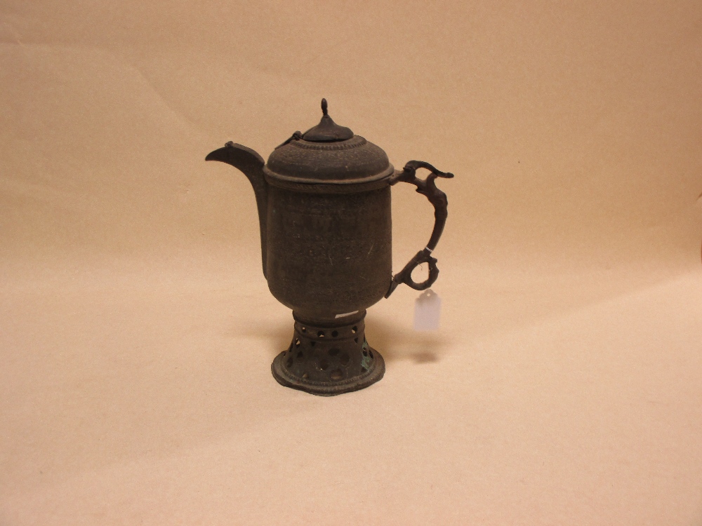 An Eastern brass coffee pot - Image 2 of 2