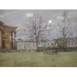 Ken Howard (British, b.1932) - Views of Downing College, signed in pencil and numbered 15/350,